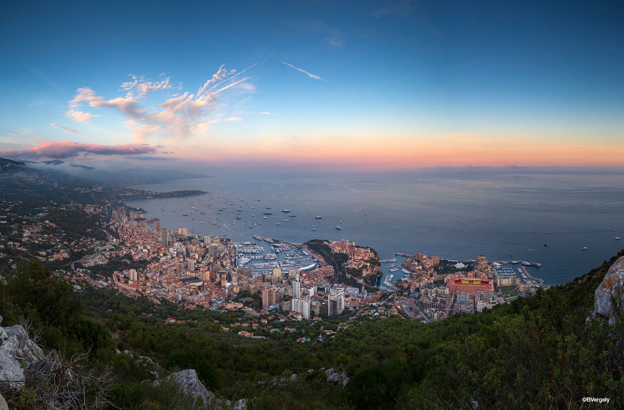 Monaco from Up Top